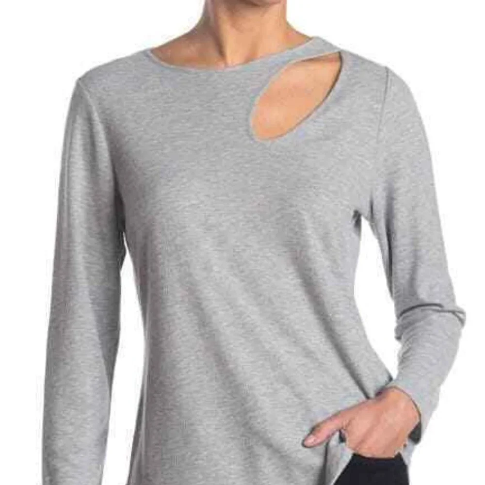 Status by CHENAULT Knit Cutout Top Casual party - Picture 1 of 2
